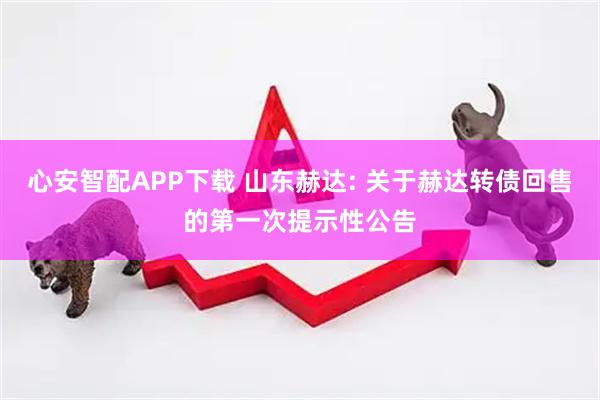 心安智配APP下载 山东赫达: 关于赫达转债回售的第一次提示性公告
