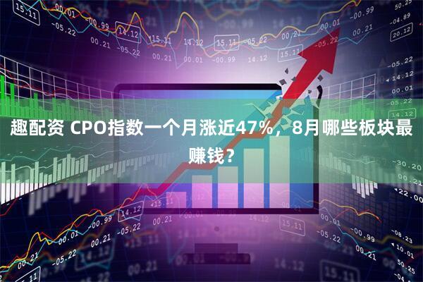 趣配资 CPO指数一个月涨近47%，8月哪些板块最赚钱？